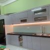 Tủ bếp nhựa Acrylic mẫu 01