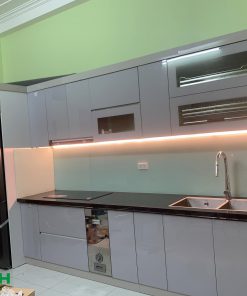 Tủ bếp nhựa Acrylic mẫu 01